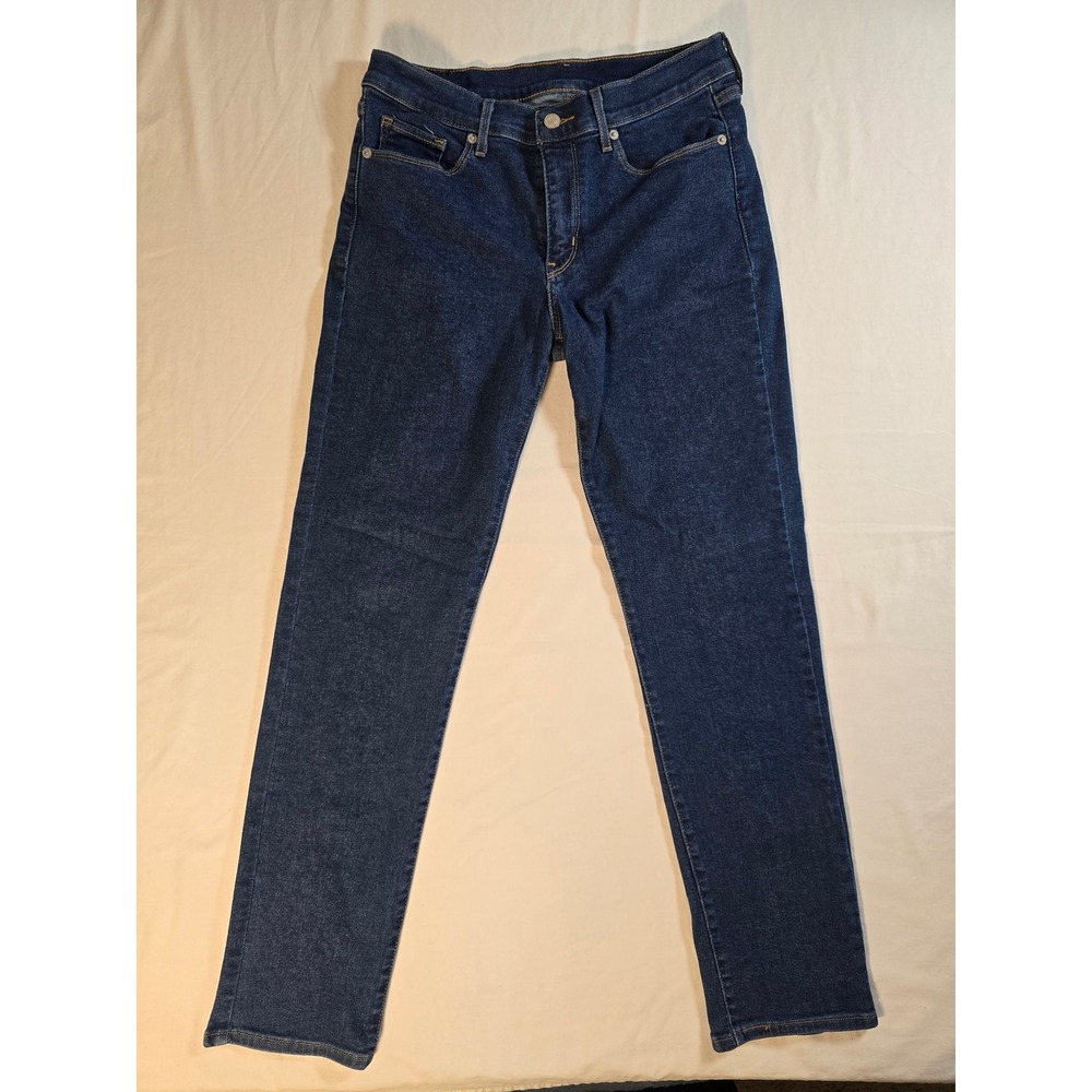 Levi's 511 Slim Fit Dark Wash Indigo Denim Jeans Mens 28x32